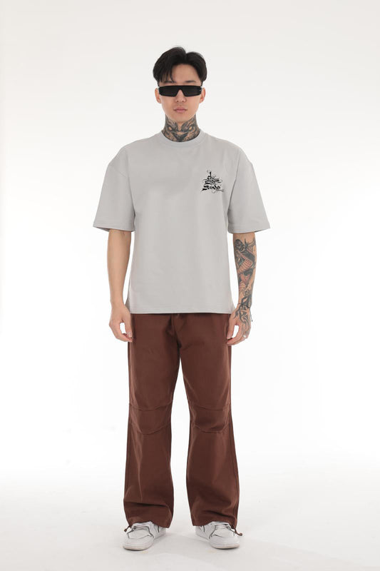 THE WISOOM OF THE SANDS BEDRUCKTES OVERSIZE T-SHIRT