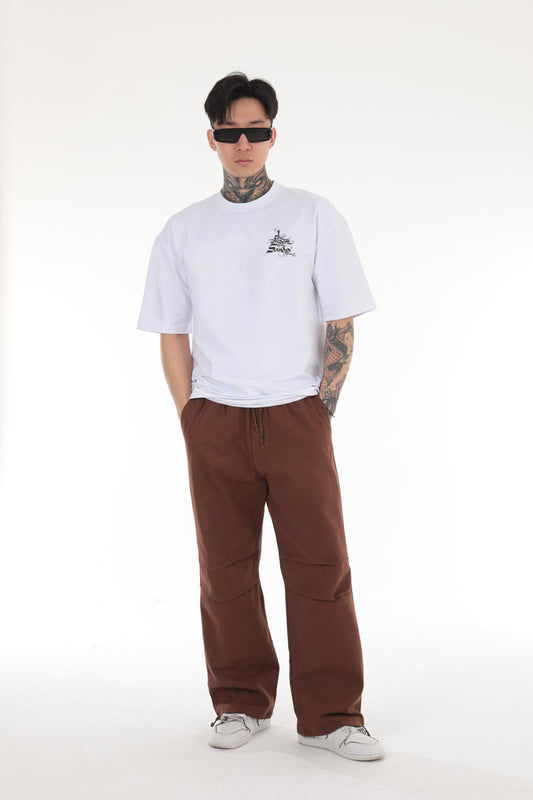 THE WISOOM OF THE SANDS BEDRUCKTES OVERSIZE T-SHIRT