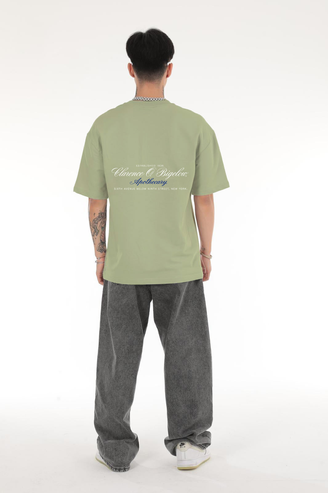 HURLETTH APOTHECARY OVERSIZE T-SHIRT