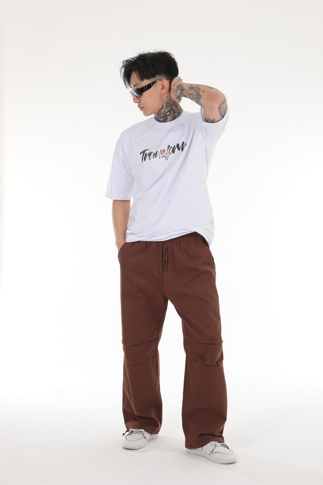 TRANSFORM BEDRUCKTES OVERSIZE T-SHIRT