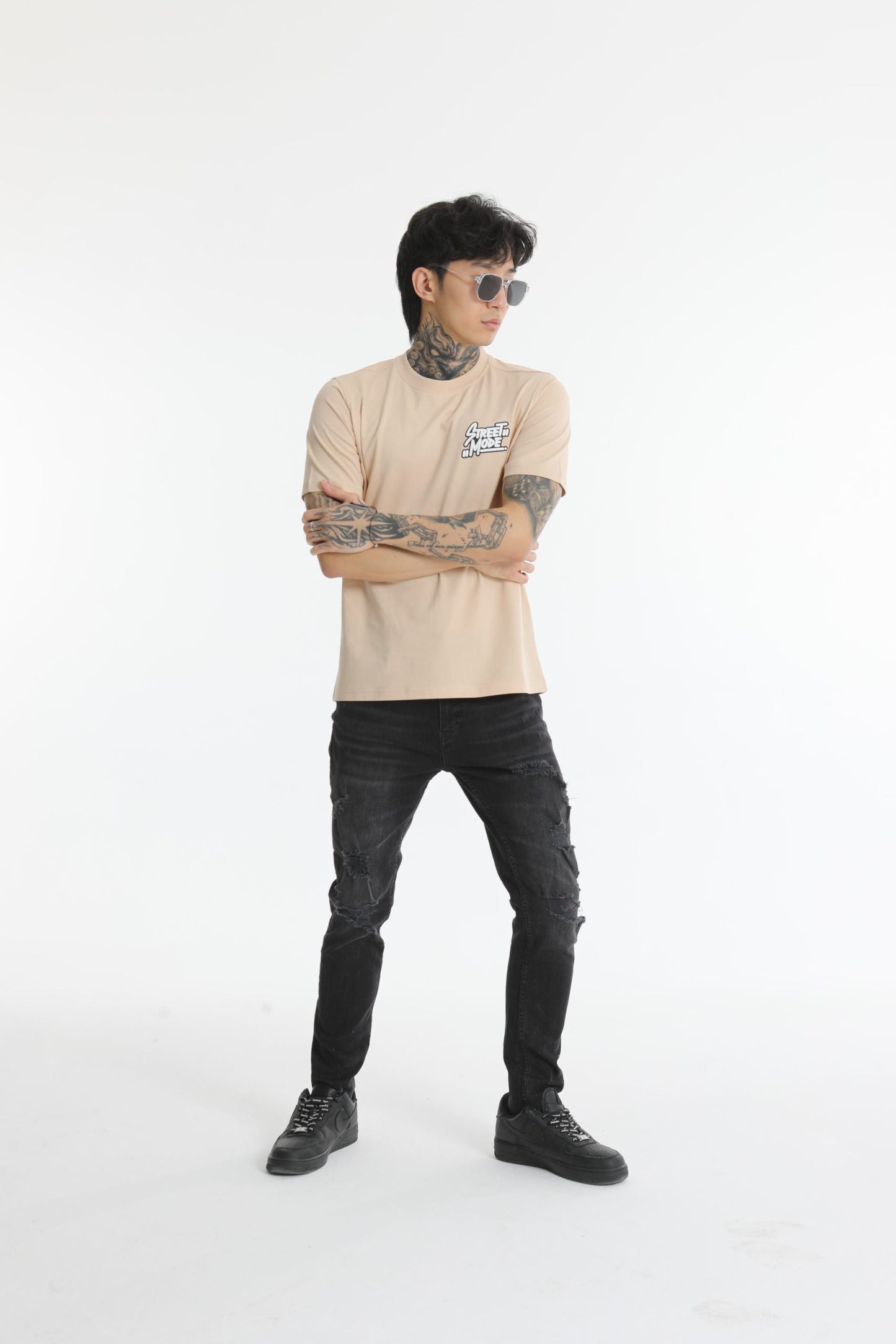 STREET MODE BEDRUCKTES T-SHIRT