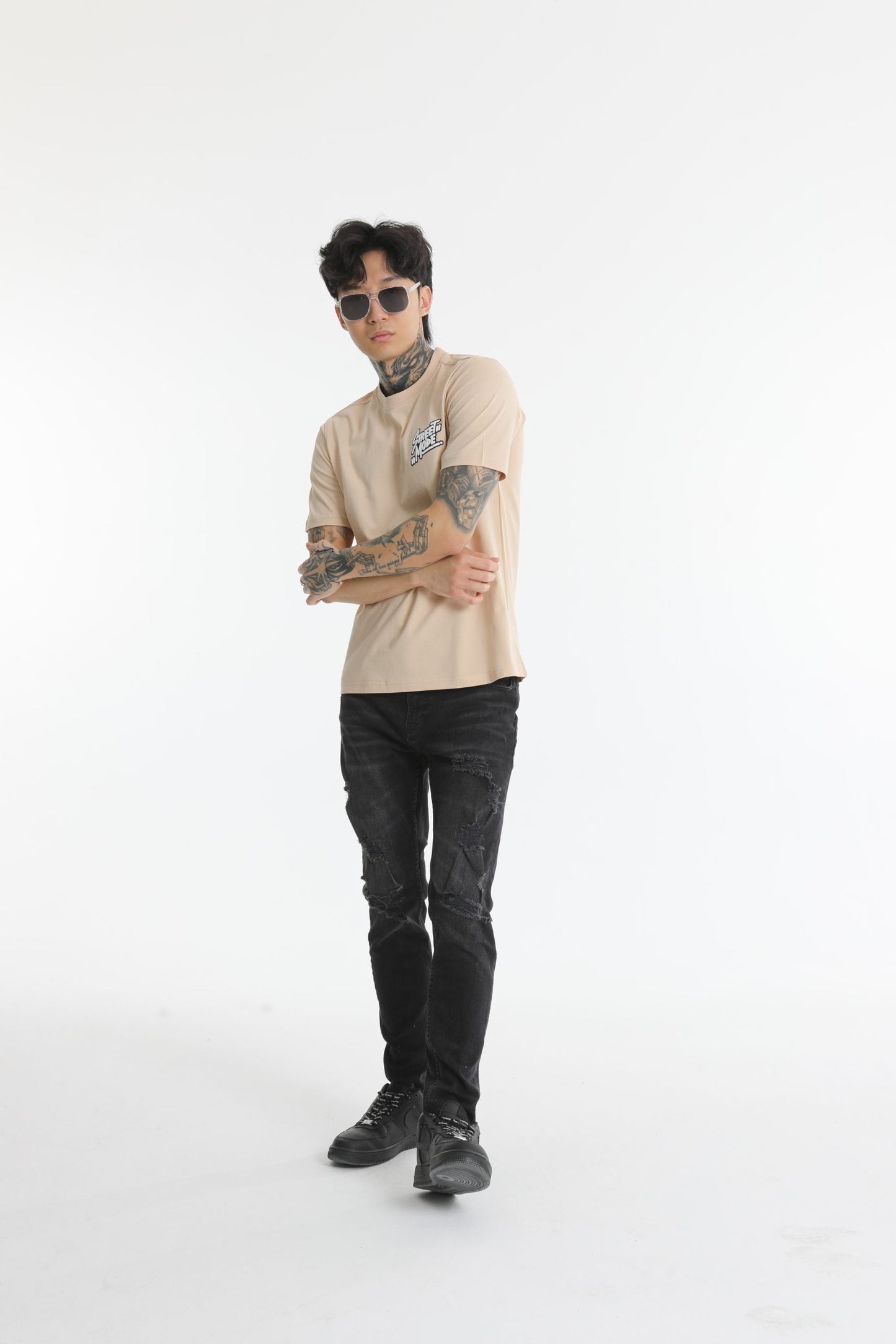 STREET MODE BEDRUCKTES T-SHIRT