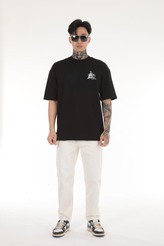 THE WISOOM OF THE SANDS BEDRUCKTES OVERSIZE T-SHIRT