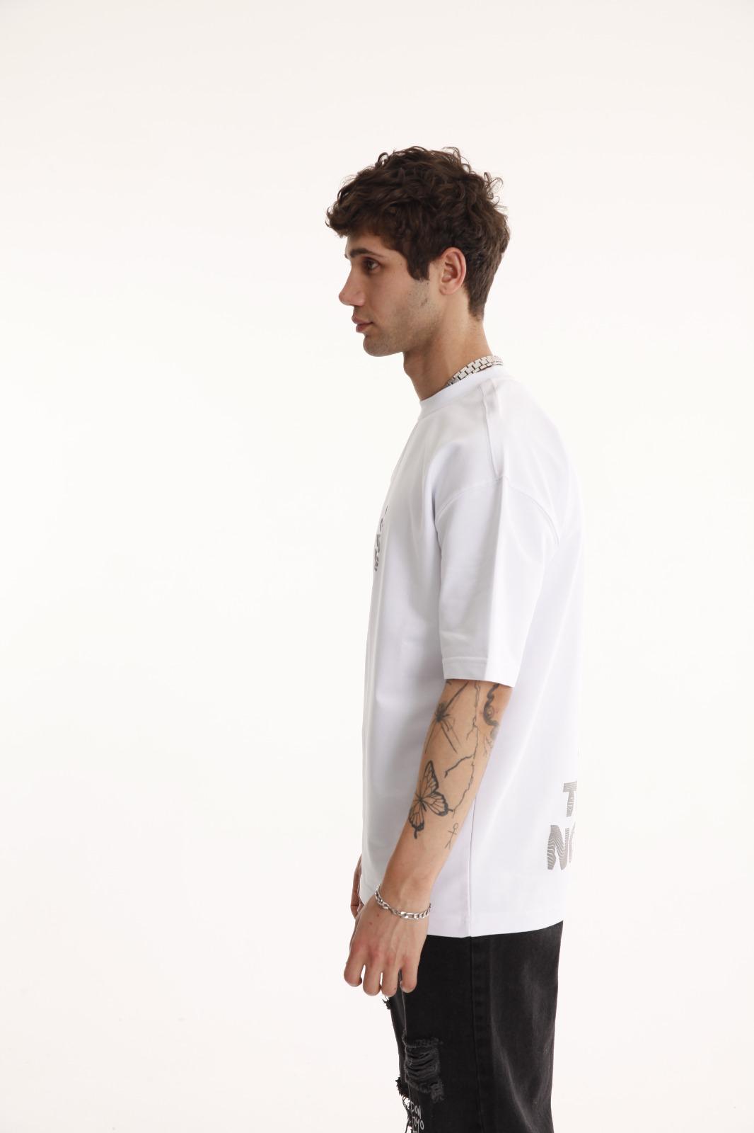 HURLETTH OVERSIZED T-SHIRT – HOP ON THE TRAIN PRINT