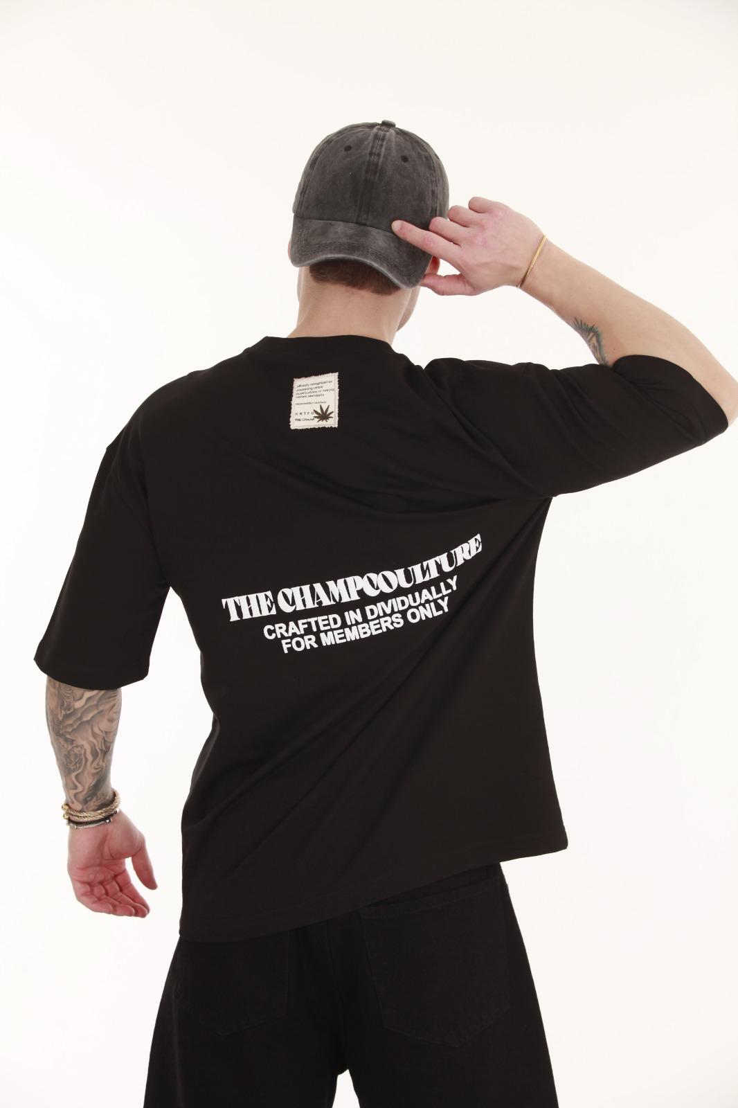 THE CHAMPCOULTURE BEDRUCKTES OVERSIZED T-SHIRT