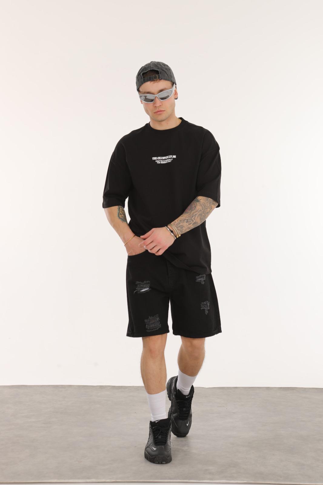 THE CHAMPCOULTURE BEDRUCKTES OVERSIZED T-SHIRT