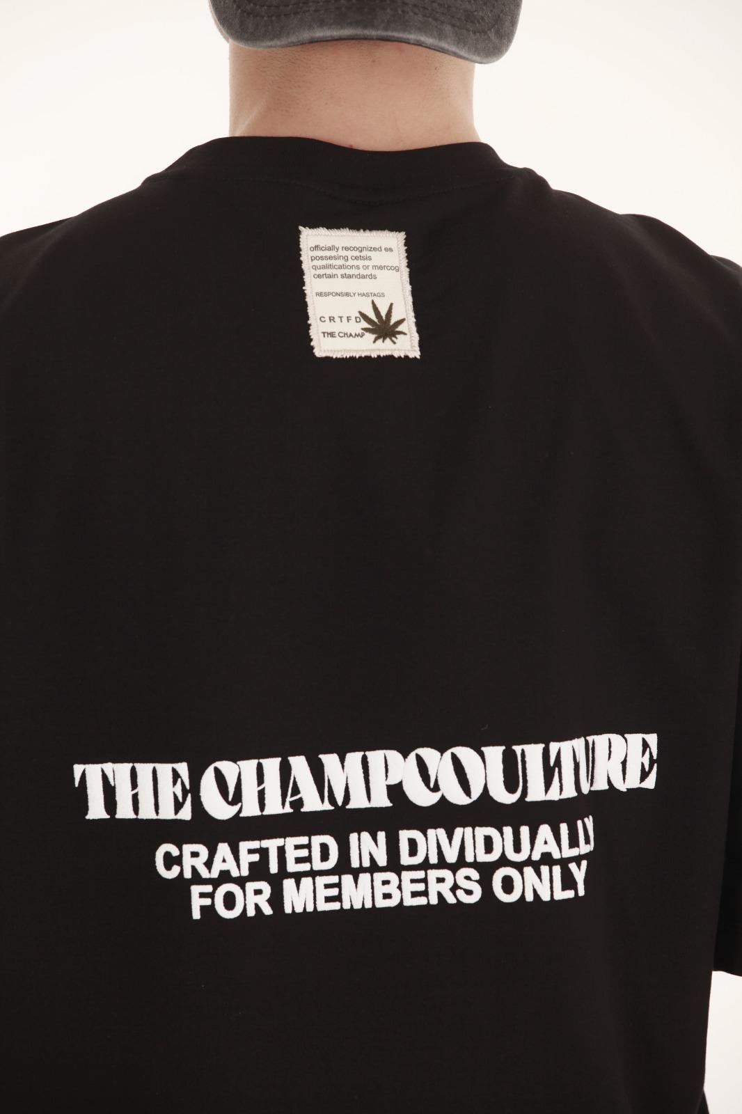 THE CHAMPCOULTURE BEDRUCKTES OVERSIZED T-SHIRT