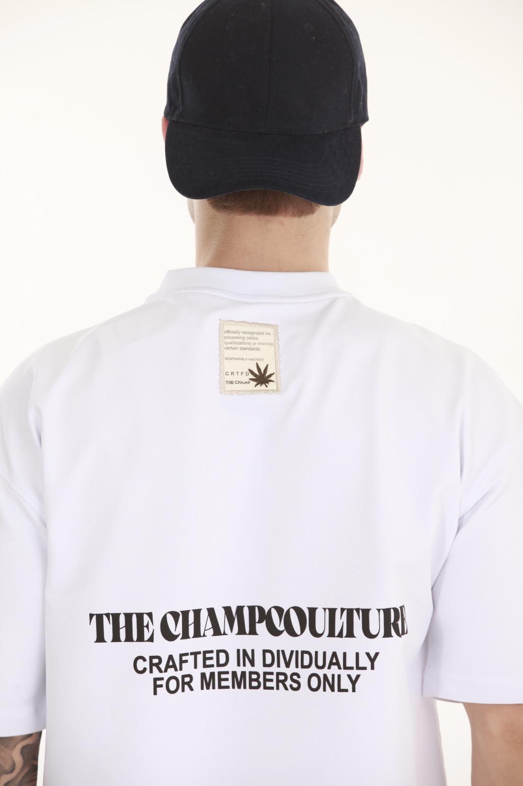 THE CHAMPCOULTURE BEDRUCKTES OVERSIZED T-SHIRT
