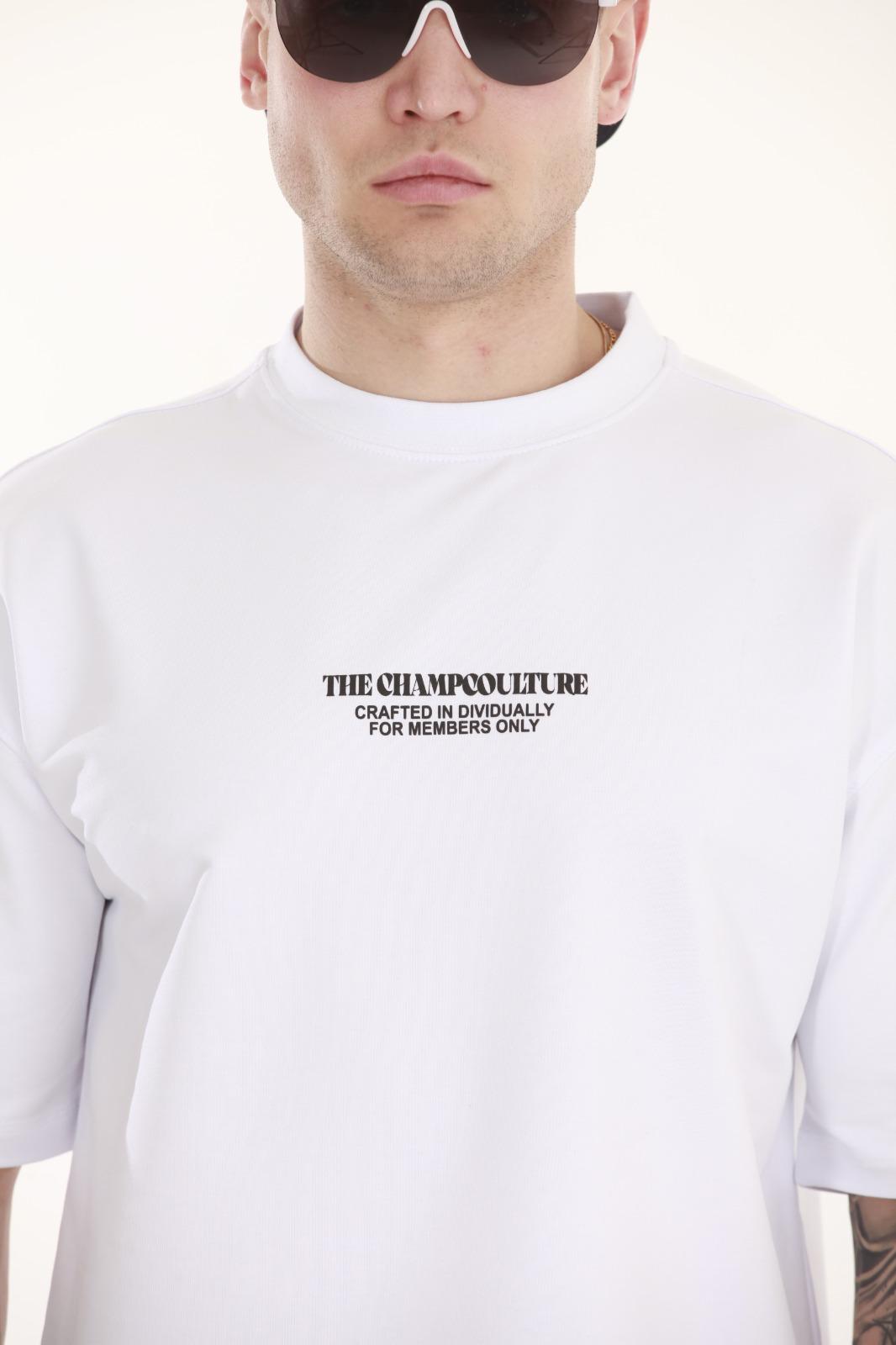 THE CHAMPCOULTURE BEDRUCKTES OVERSIZED T-SHIRT