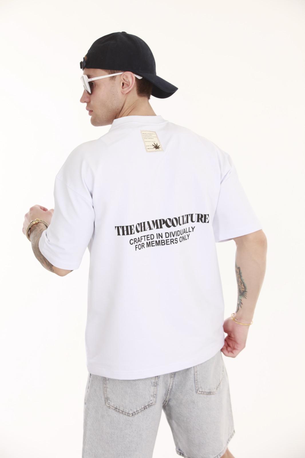 THE CHAMPCOULTURE BEDRUCKTES OVERSIZED T-SHIRT