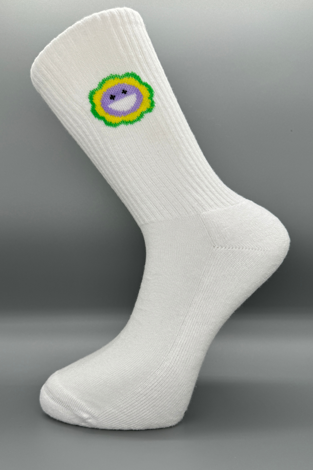 HURLETTH TENNISSOCKEN – BLUMENMUSTER