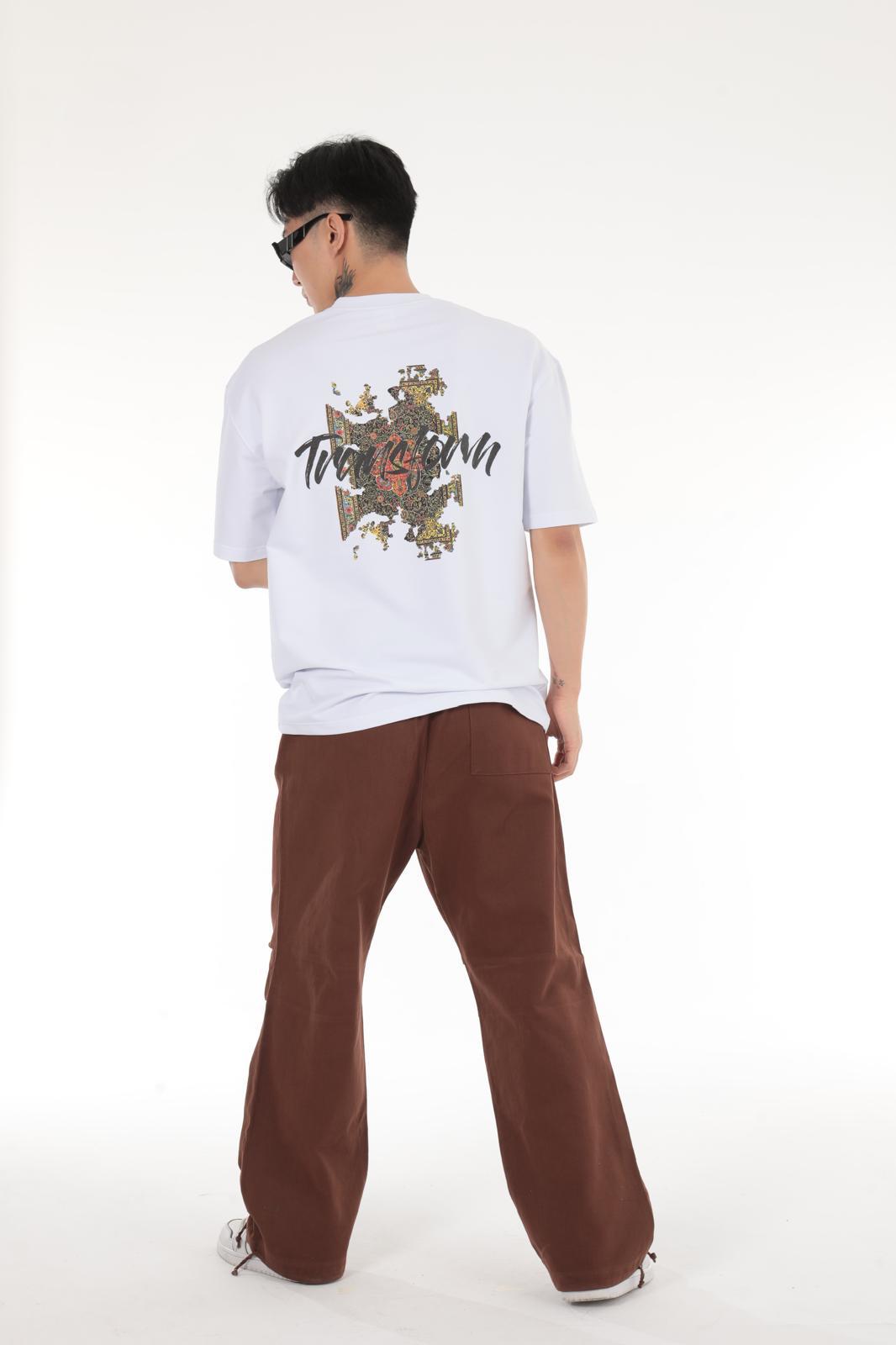 TRANSFORM BEDRUCKTES OVERSIZE T-SHIRT