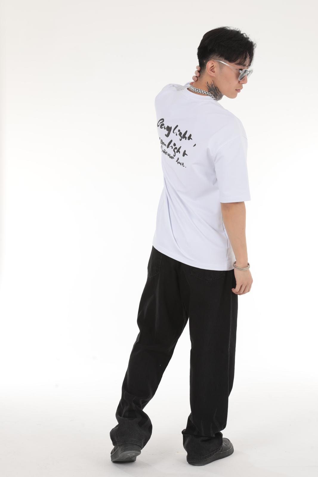 NEED TO FEEL ALIVE BEDRUCKTES OVERSIZE T-SHIRT