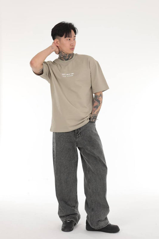 HURLETTH SAY LOVE YOU T-SHIRT – OVERSIZED