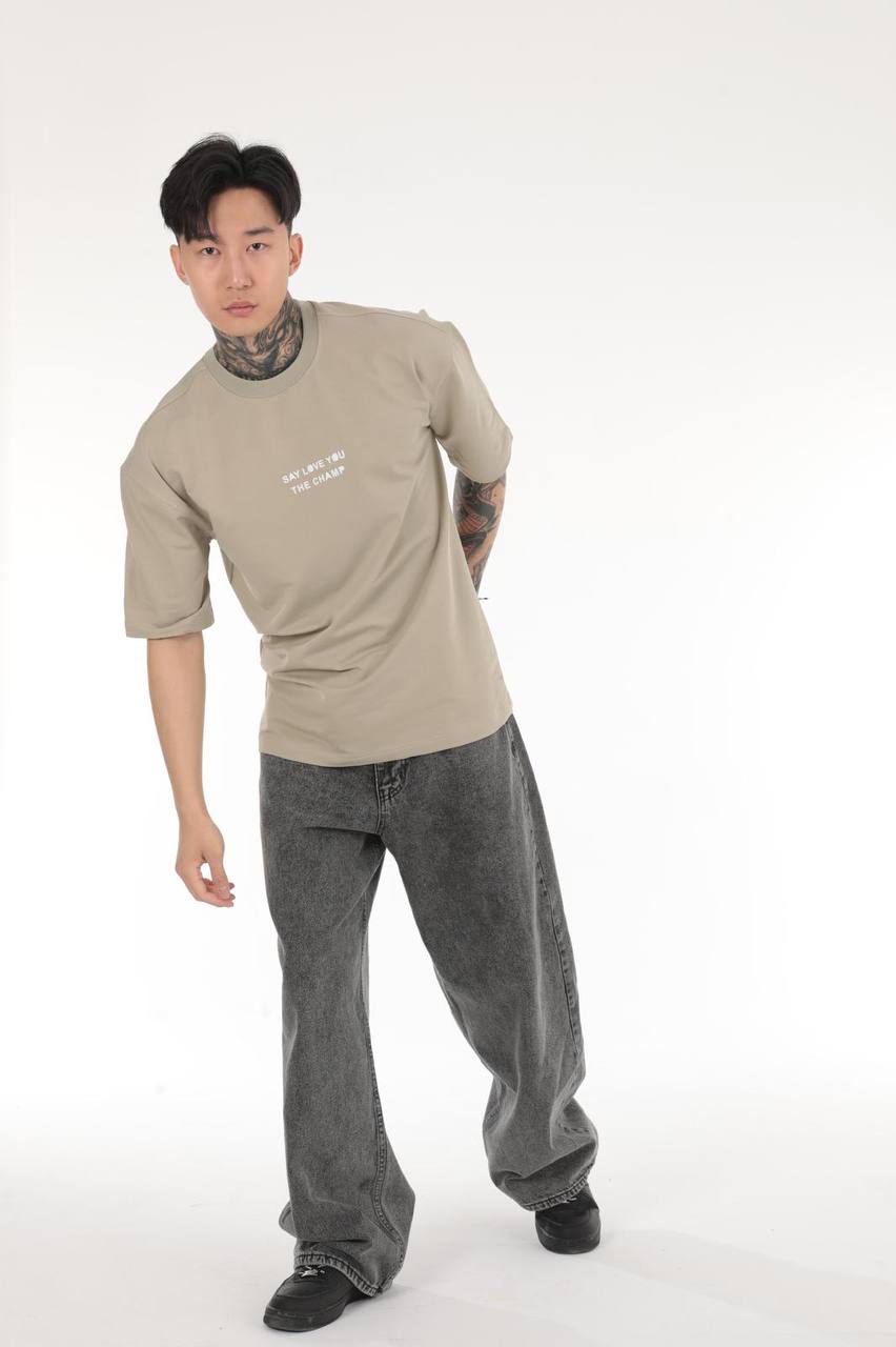 HURLETTH SAY LOVE YOU T-SHIRT – OVERSIZED