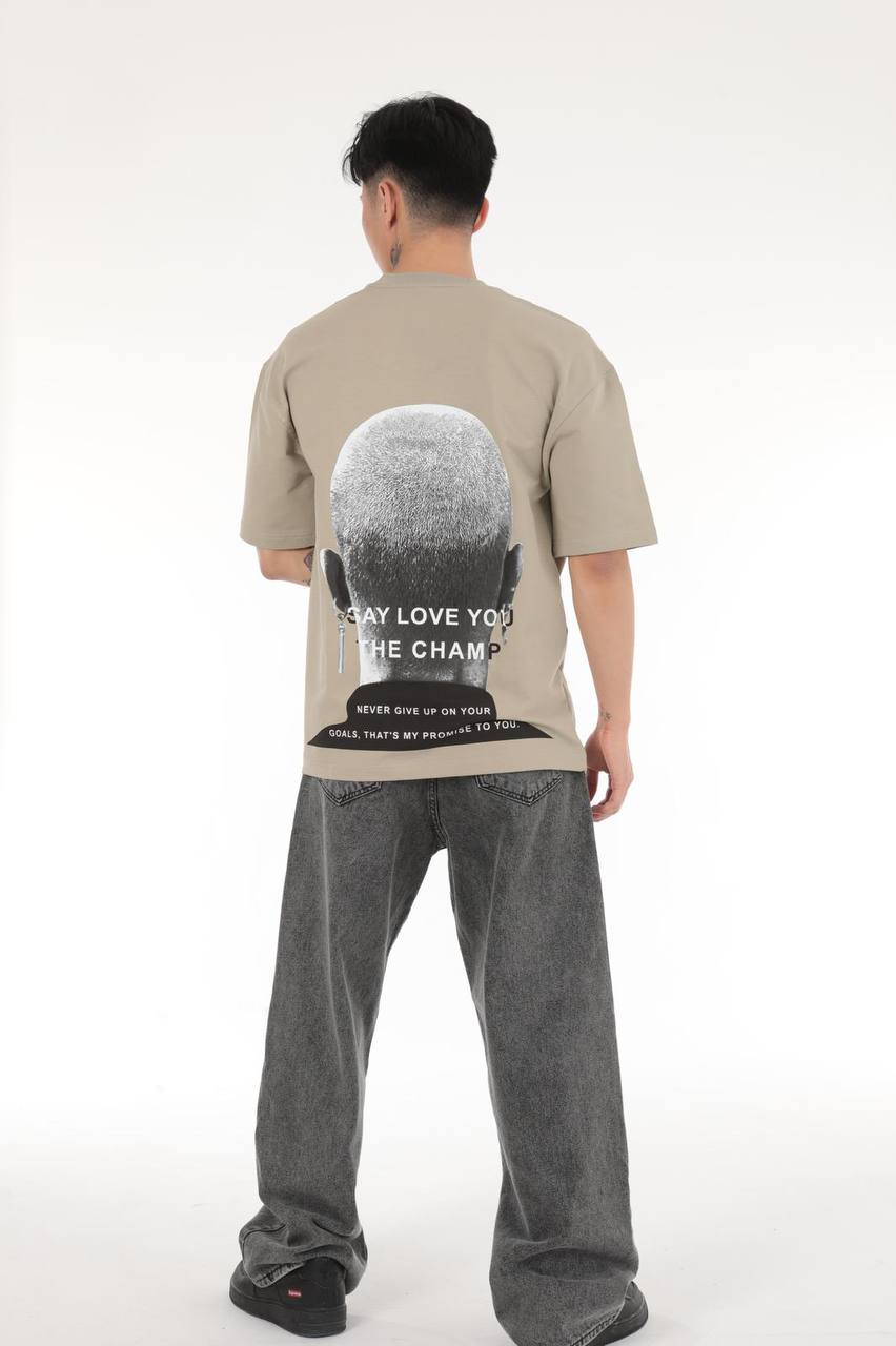 HURLETTH SAY LOVE YOU T-SHIRT – OVERSIZED