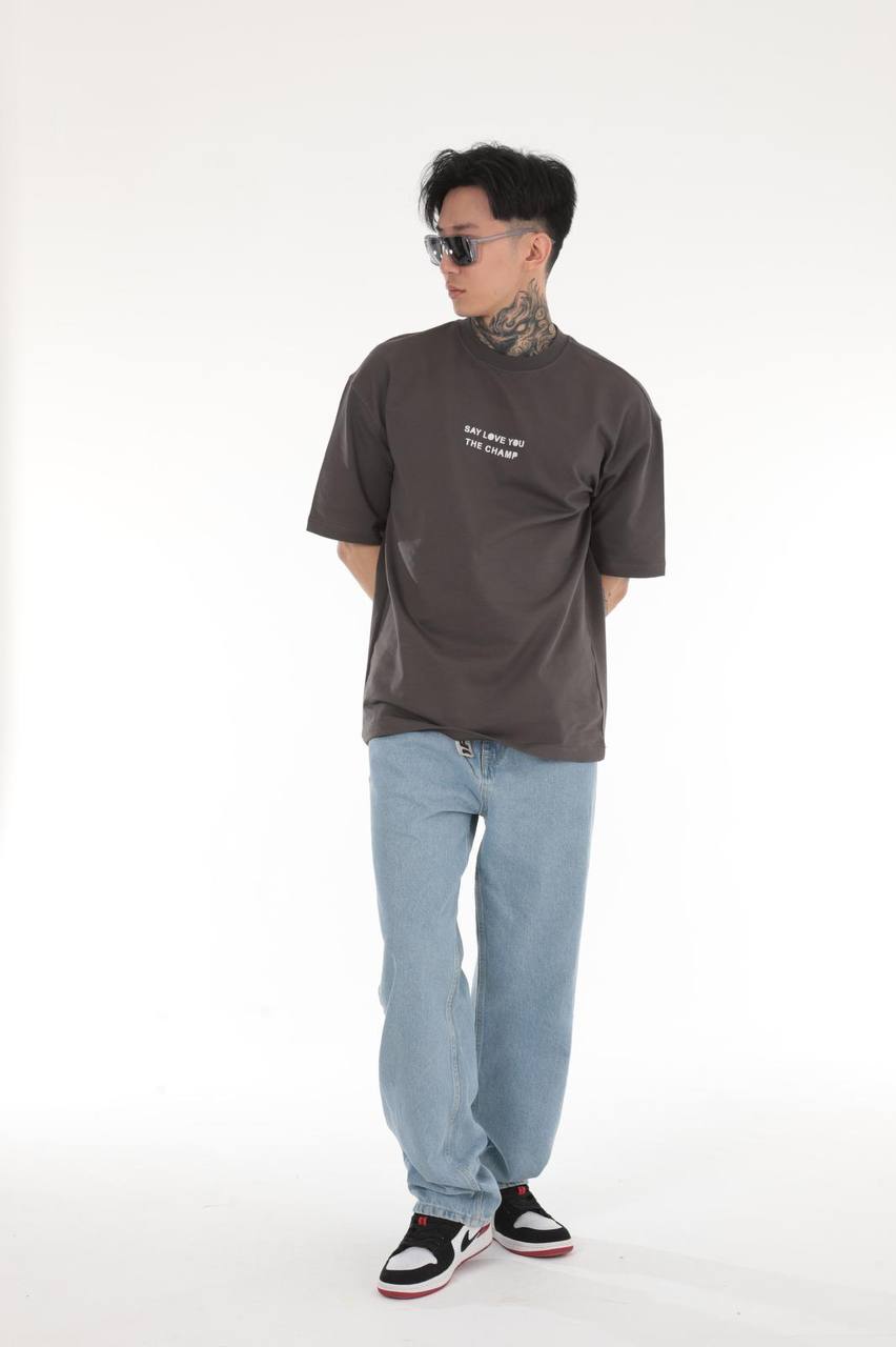 HURLETTH SAY LOVE YOU T-SHIRT – OVERSIZED