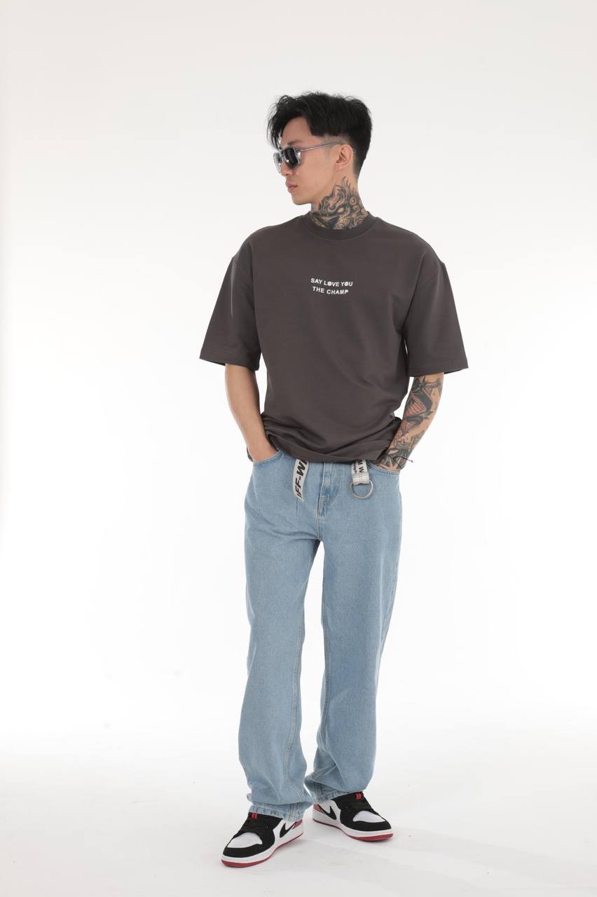 HURLETTH SAY LOVE YOU T-SHIRT – OVERSIZED