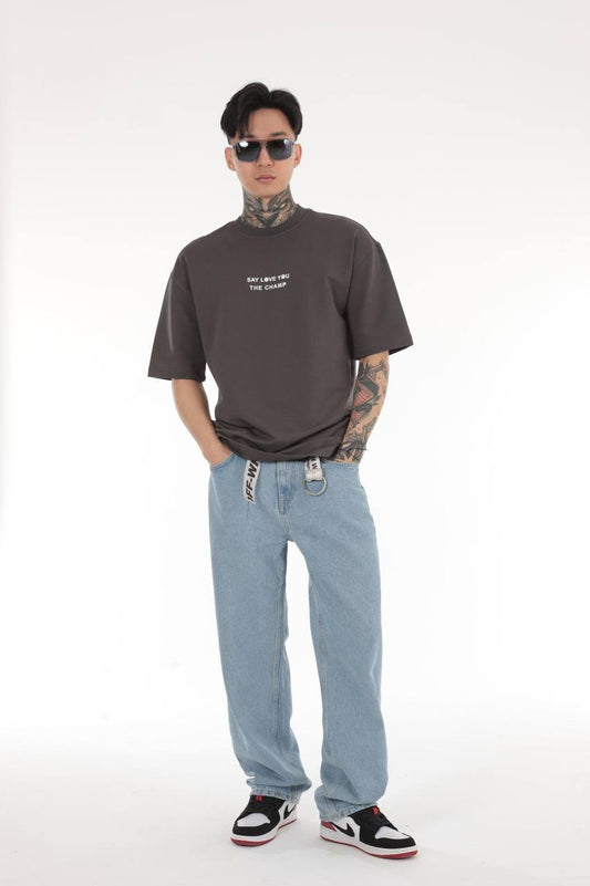 HURLETTH SAY LOVE YOU T-SHIRT – OVERSIZED